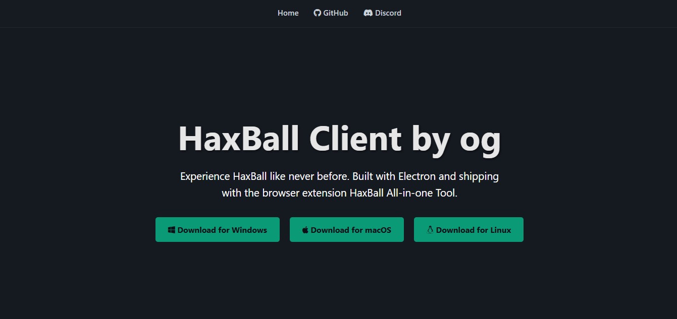 Haxball Client